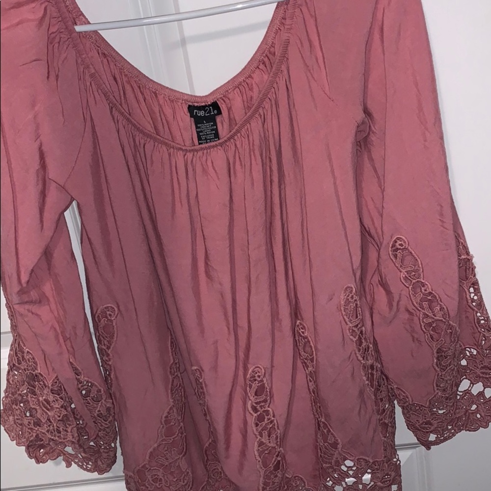 off the shoulder top